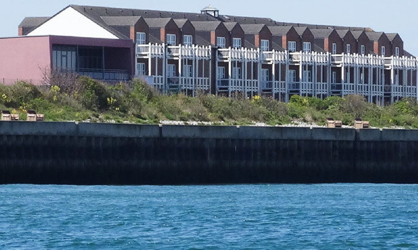 Unterwassersonar Nordostbohlwerk Helgoland